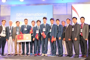 Việt Nam đoạt 4 Huy chương Vàng tại Olympic Toán học quốc tế 2017