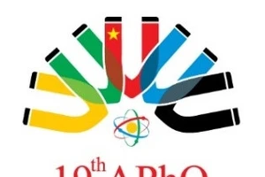 Logo kỳ thi Olympic Vật lý châu Á lần thứ 19 tại Việt Nam