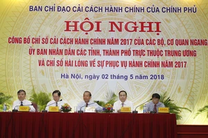 Ngân hàng Nhà nước và tỉnh Quảng Ninh dẫn đầu chỉ số cải cách hành chính 2017