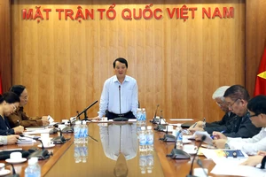Hội nghị góp ý dự thảo Báo cáo chính trị Đại hội Đại biểu toàn quốc MTTQ Việt Nam 