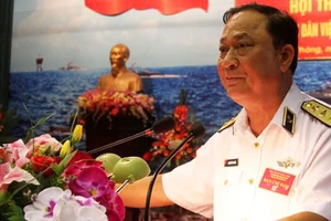 Ông Nguyễn Văn Hiến, nguyên Thứ trưởng Bộ Quốc phòng, nguyên Tư lệnh Quân chủng Hải quân. Ảnh: TTXVN