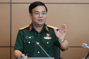 Thượng tướng Lê Chiêm, Thứ trưởng Bộ Quốc phòng. Ảnh: QUANG PHÚC