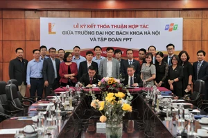 Tập đoàn FPT và Đại học Bách khoa Hà Nội ký kết hợp tác đào tạo và nghiên cứu công nghệ 4.0