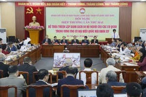 Hội nghị MTTQ Việt Nam ngày 18-3