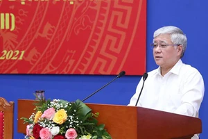 Chủ tịch Ủy ban Trung ương MTTQ Việt Nam Đỗ Văn Chiến ​