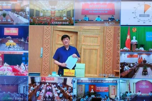 Bộ trưởng Bộ Y tế Nguyễn Thanh Long. Ảnh: VIẾT CHUNG