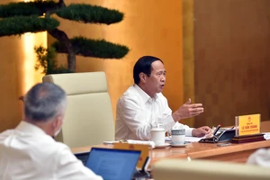 Phó Thủ tướng Lê Văn Thành chủ trì hội nghị trực tuyến thúc đẩy lưu thông, tiêu thụ nông sản trong bối cảnh phòng, chống dịch Covid-19