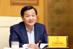 Phó Thủ tướng Chính phủ Lê Minh Khái. Ảnh: VIẾT CHUNG