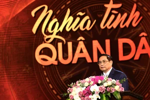Thủ tướng Phạm Minh Chính phát biểu tại chương trình. ẢNH: VIẾT CHUNG