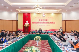  Hội nghị Đoàn Chủ tịch Ủy ban Trung ương MTTQ Việt Nam