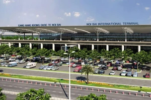 Nội Bài là một trong 14 cảng hàng không quốc tế 