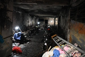 Hiện trường vụ cháy chung cư mini đặc biệt nghiêm trọng tại Hà Nội đêm 12-9