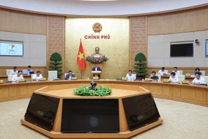 Thủ tướng Phạm Minh Chính chủ trì phiên họp Chính phủ chuyên đề về xây dựng pháp luật tháng 9