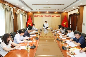 Ủy ban Trung ương MTTQ Việt Nam lấy ý kiến vào dự thảo kế hoạch giám sát, phản biện xã hội năm 2024.