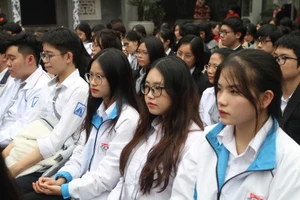 Học sinh Hà Nội tham dự kỳ thi năm nay