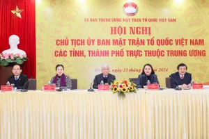 Hội nghị Chủ tịch Ủy ban Mặt trận Tổ quốc Việt Nam các tỉnh, thành
