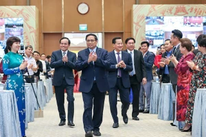Thủ tướng Phạm Minh Chính gặp mặt đại diện giới doanh nhân Việt Nam năm 2023