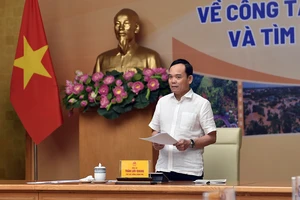 Phó Thủ tướng Trần Lưu Quang phát biểu tại hội nghị