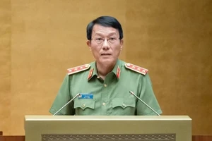 Đồng chí Lương Tam Quang, Bộ trưởng Bộ Công an