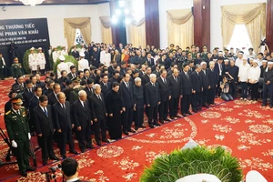 Lễ viếng nguyên Thủ tướng Phan Văn Khải ​