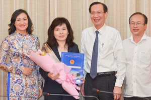 Bà Huỳnh Thị Thanh Hiền giữ nhiệm vụ Phó Giám đốc Sở Tài Chính. Ảnh: VIỆT DŨNG