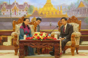 Đoàn đại biểu cấp cao TPHCM bắt đầu chuyến thăm Lào