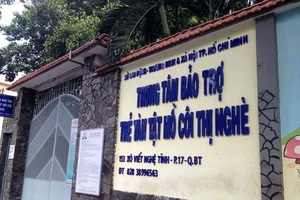 Trung tâm Bảo trợ trẻ tàn tật mồ côi Thị Nghè (thuộc Sở LĐTB-XH TPHCM). Ảnh: T.N.
