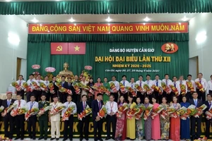 Đồng chí Lê Minh Dũng đắc cử Bí thư Huyện ủy huyện Cần Giờ