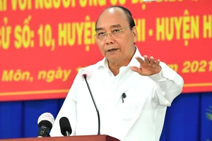 Chủ tịch nước Nguyễn Xuân Phúc: đưa huyện Hóc Môn, Củ Chi trở thành thành phố phía Tây, cực tăng trưởng mới của TPHCM