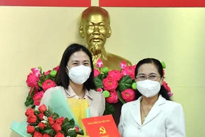 Đồng chí Phạm Thị Thanh Hiền giữ chức Phó Bí thư Huyện ủy huyện Củ Chi 