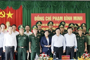 Phó Thủ tướng Thường trực Phạm Bình Minh: Xây dựng đường biên giới hòa bình, hữu nghị, hợp tác và phát triển