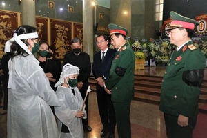 Lễ truy điệu và tiễn đưa Thượng tướng Nguyễn Thành Cung về nơi an nghỉ cuối cùng