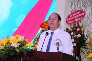 Đồng chí Nguyễn Hồ Hải phát biểu tại lễ kỷ niệm