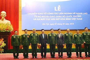 Ra mắt Cục Gìn giữ hòa bình Việt Nam
