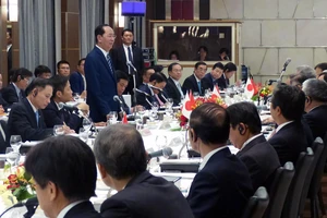 Chủ tịch nước Trần Đại Quang gặp gỡ cộng đồng doanh nghiệp Nhật Bản