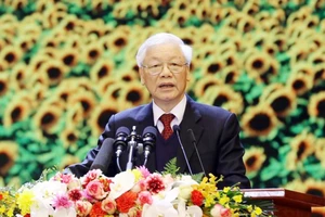 Tổng Bí thư, Chủ tịch nước Nguyễn Phú Trọng. Ảnh: VIẾT CHUNG