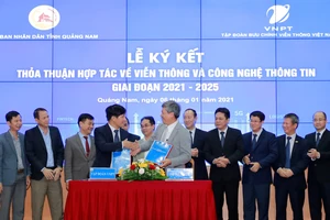 VNPT cam kết giúp Quảng Nam đẩy nhanh quá trình chuyển đổi số