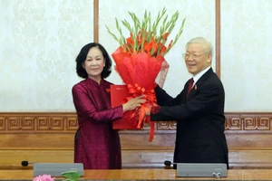 Đồng chí Trương Thị Mai được phân công làm Trưởng Ban Tổ chức Trung ương