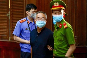 Bị cáo Nguyễn Thành Tài tại phiên tòa xét xử sơ thẩm vụ sai phạm trong hoán đổi nhà, đất số 185 Hai Bà Trưng, quận 3, TPHCM