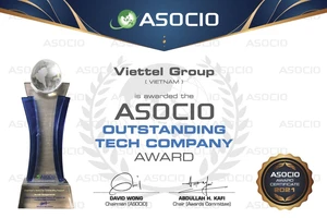 Viettel đoạt giải thưởng lớn ASOCIO 2021 với hệ sinh thái số toàn diện