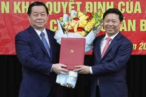 Bổ nhiệm đồng chí Trần Thanh Lâm giữ chức Phó trưởng Ban Tuyên giáo Trung ương
