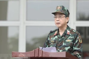 Trung tướng Đỗ Quyết, Giám đốc Học viện Quân y. Ảnh: TTXVN