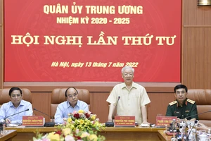 Tổng Bí thư Nguyễn Phú Trọng: Toàn quân phải kiên quyết hơn nữa trong đấu tranh phòng, chống tham nhũng, tiêu cực