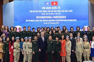Việt Nam sẽ tăng tỷ lệ nữ quân nhân tham gia lực lượng gìn giữ hòa bình Liên hiệp quốc