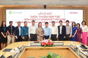 Viettel hợp tác với Microsoft phát triển ứng dụng điện toán đám mây và trí tuệ nhân tạo tại Việt Nam