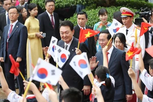 Lễ đón chính thức Tổng thống Hàn Quốc Yoon Suk Yeol