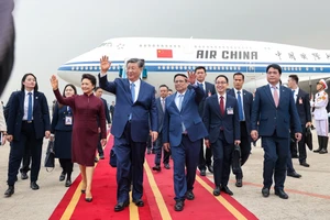 Hình ảnh đầu tiên đón Tổng Bí thư, Chủ tịch nước Trung Quốc Tập Cận Bình