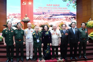 Lãnh đạo Đảng, Nhà nước gặp mặt cựu chiến binh, cựu thanh niên xung phong tham gia chiến dịch Điện Biên Phủ