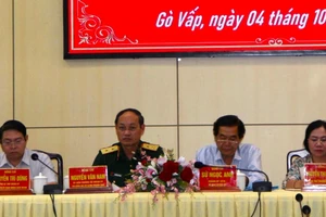 Trung tướng Nguyễn Văn Nam dự và chỉ đạo hội nghị