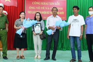 Các cơ quan tố tụng tỉnh Bình Thuận xin lỗi công khai ông Võ Tê và gia đình